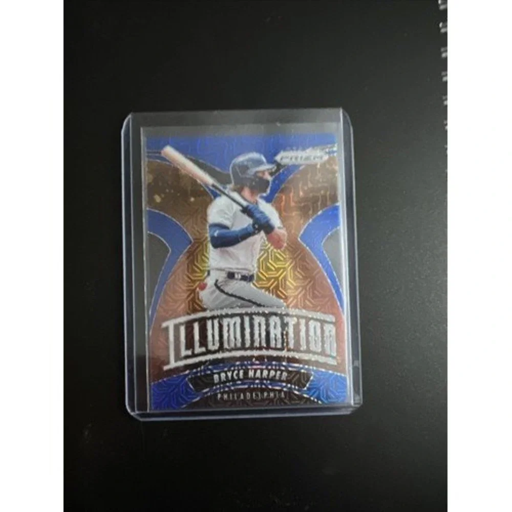 Panini Bryce Harper Philadelphia Phillies Blue Prizm Illumination Insert 05/75